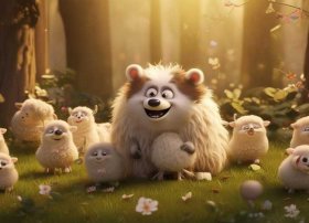 儿童故事老狼吃七只小羊 老狼和七只小羊的故事视频