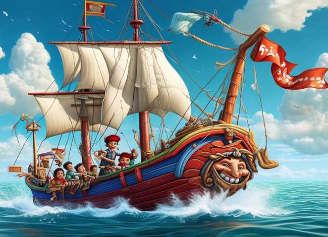 儿童海盗故事书 - 海盗船幼儿故事