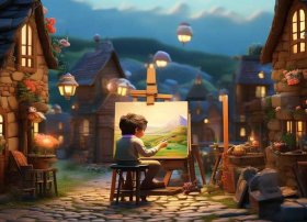 小故事画画素材、小故事画画素材视频