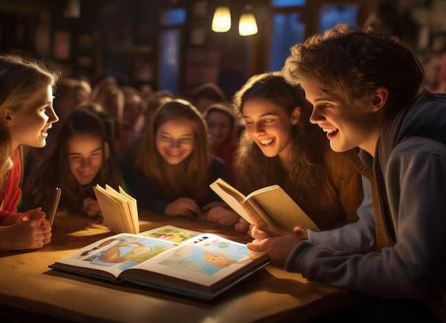 故事会活动过程 - 故事会活动流程记录 故事会活动过程 - 故事会活动流程记录