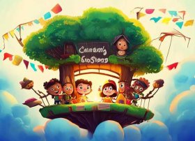 儿童故事字样图片 - 儿童故事图片带字