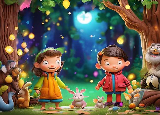 儿童故事绘本画画；儿童故事绘本创意画