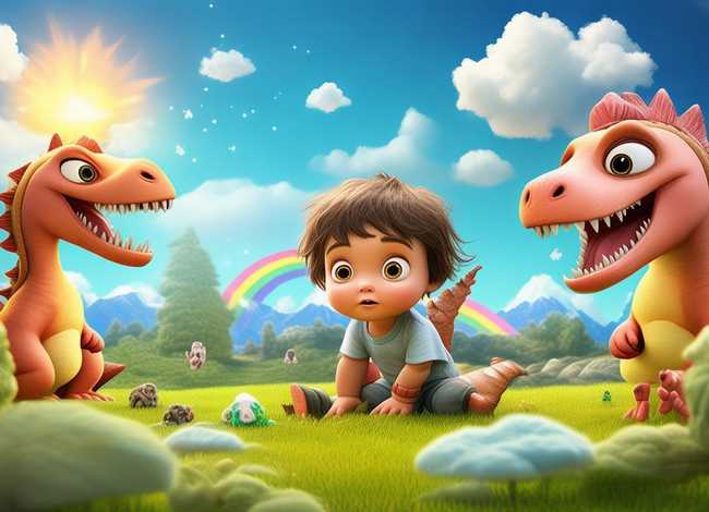 儿童绘本故事《霸王龙》 - 霸王龙幼儿绘本故事
