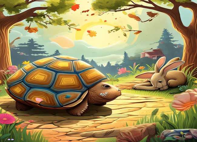 少儿故事大全 睡前故事龟兔赛跑（少儿故事大全 睡前故事龟兔赛跑在线听）