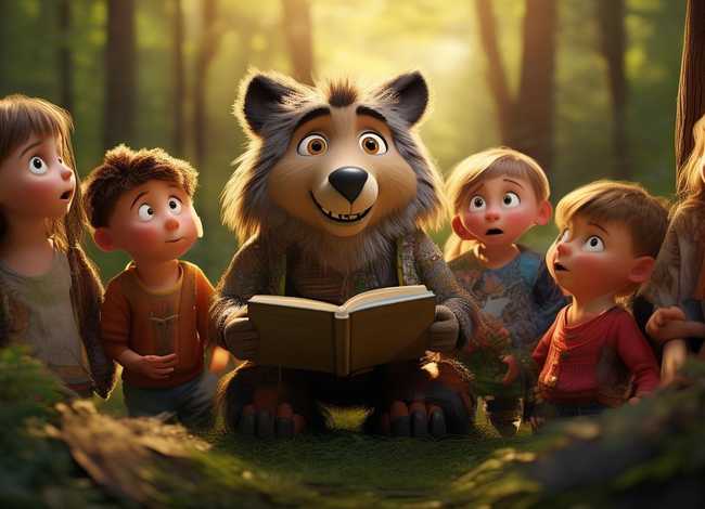 大灰狼儿童故事有声；大灰狼有声故事在线听