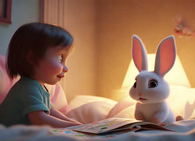 睡前讲故事小白兔乖乖（睡前讲故事小白兔乖乖教案）