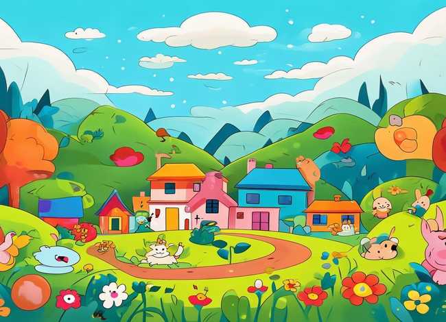 儿童故事绘画图片大全；儿童绘画故事图片大全简单漂亮