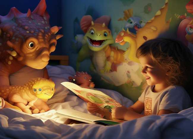儿童睡前恐龙故事 - 3一6岁幼儿睡前恐龙故事