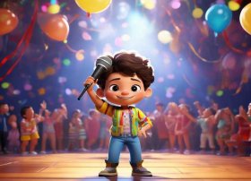 小孩演讲小故事，小孩演讲故事比赛自我介绍开场白怎么说