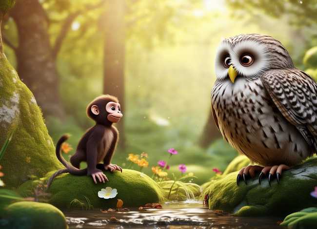 儿童故事猴子学艺；猴子学艺故事视频