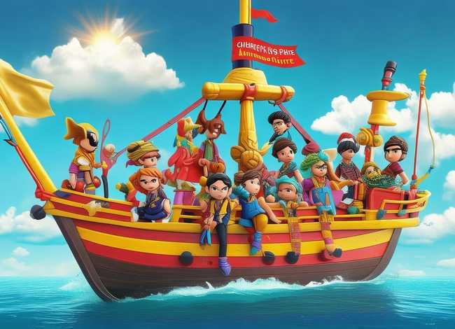 儿童海盗船故事，海盗船幼儿故事