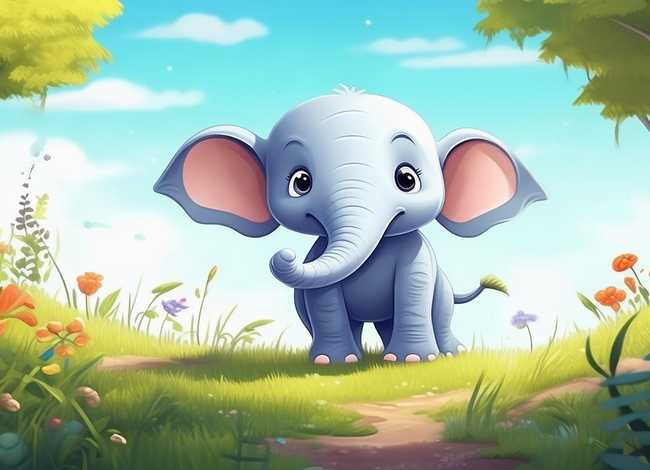 儿童大象故事免费阅读（大象幼儿故事文字）