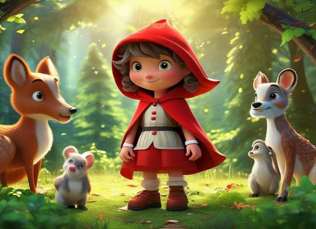 儿童小红帽故事演讲 - 幼儿园小红帽故事演讲视频