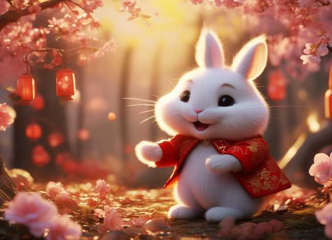 儿童故事小白兔拜年 小白兔拜年故事读后感
