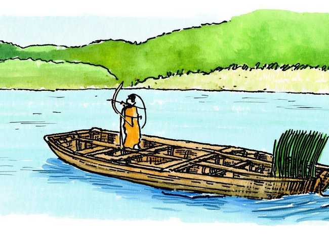 成语故事手抄报简笔画 - 成语故事手抄报简笔画草船借箭 成语故事手抄报简笔画 - 成语故事手抄报简笔画草船借箭