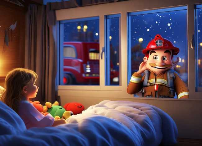 4岁睡前故事（4岁睡前故事消防员）