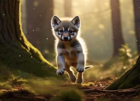 儿童狼故事完整版 - 狼的幼儿故事