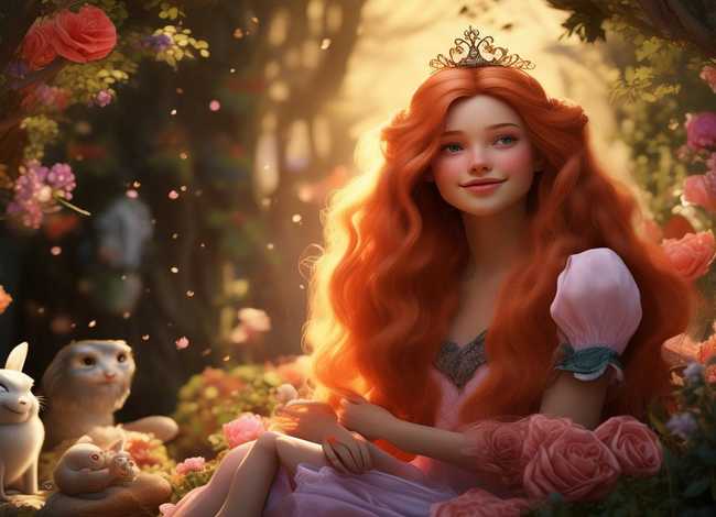 儿童玫瑰公主故事（少儿故事玫瑰公主）