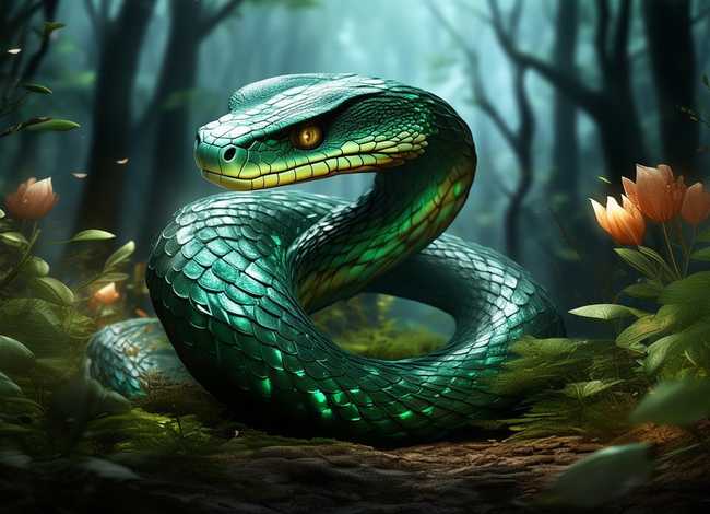 关于灵蛇的传说，关于灵蛇的传说故事