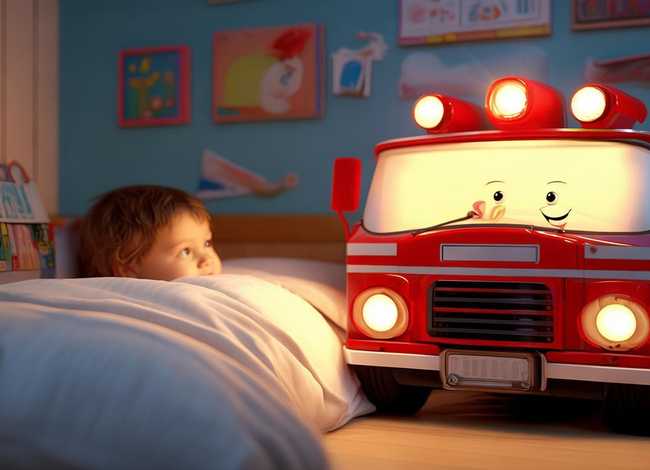 儿童睡前消防小故事简短，睡前故事幼儿故事大全消防车