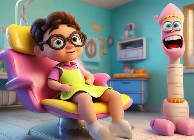 儿童牙医故事（牙医的故事搞笑短片）