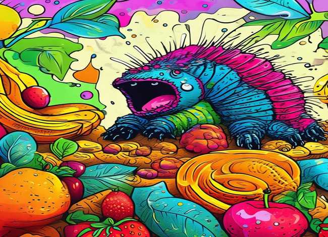 贪吃毛毛虫绘本、贪吃的毛毛虫绘本故事手抄报 贪吃毛毛虫绘本、贪吃的毛毛虫绘本故事手抄报