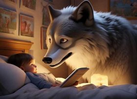 小儿故事0-3岁儿童大灰狼（小儿故事睡前故事大灰狼）