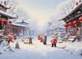 古诗 儿童 雪，雪的古诗幼儿园