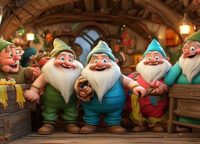 儿童经典童话故事书七个小矮人 - 七个小矮人的故事书