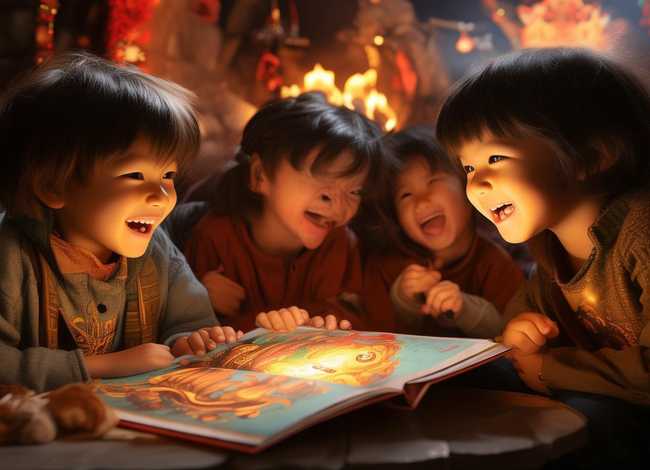 儿童故事大年，年的故事幼儿版