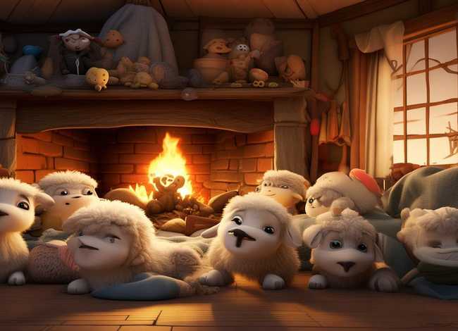 七只小羊和狼睡前故事，七只小羊和狼睡前故事视频