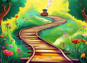 儿童故事火车轨道 火车轨道的故事文字版