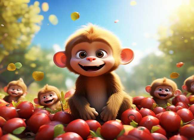 儿童搞笑的故事小猴子吃西瓜；小猴子吃西瓜的故事原文