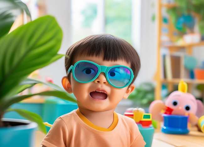 儿童护眼；儿童护眼宣传图片