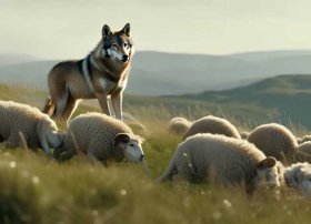 羊和狼故事儿童故事，羊和狼的故事怎么写