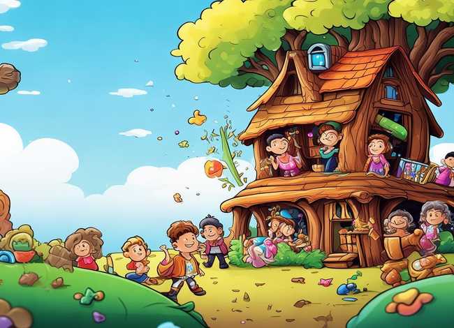 幼儿连环画故事图片6张（幼儿连环画故事图片6张十发）