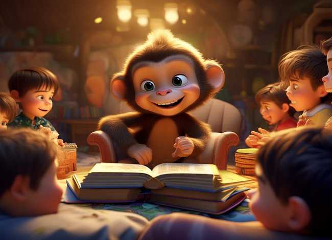 小猴子讲故事，小猴子讲故事 睡前故事