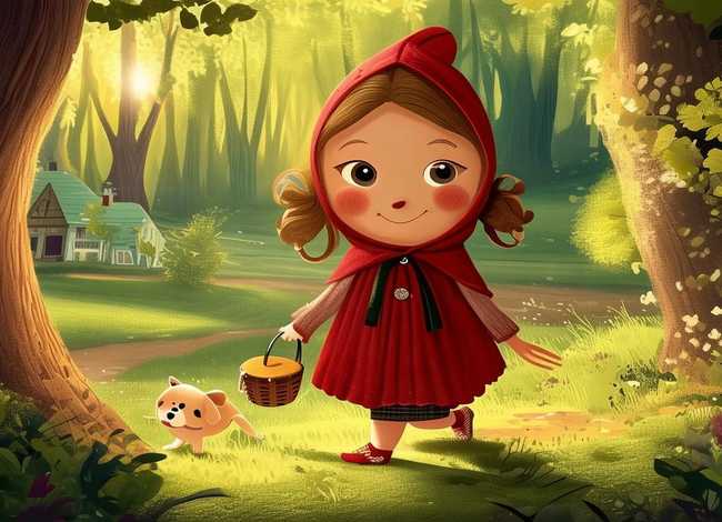 儿童故事小红帽完整版；幼儿故事小红帽的故事视频