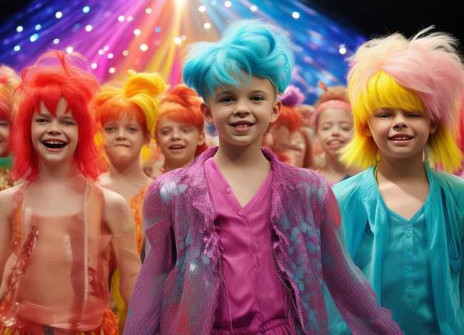 表演儿童发型,儿童舞台表演发型 表演儿童发型,儿童舞台表演发型