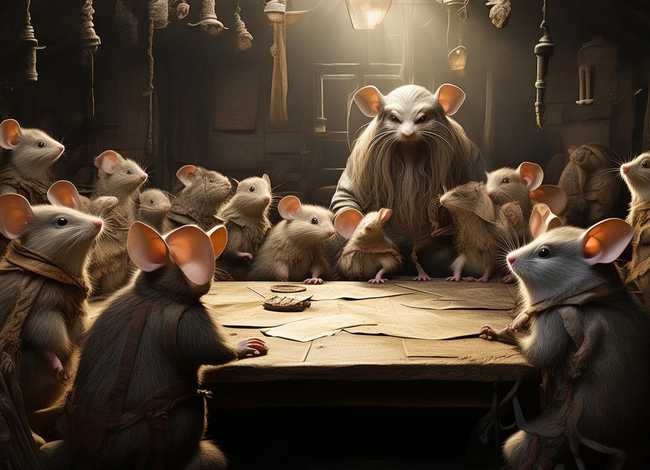 儿童故事老鼠开会完整版；老鼠开会故事文字版