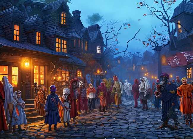 万圣节的由来和风俗简介（万圣节的由来和风俗简介英文）