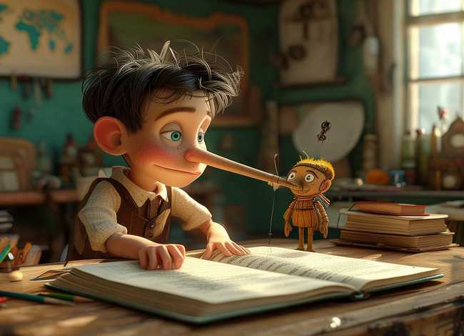 儿童英文绘本故事匹诺曹（匹诺曹的故事中英文版）