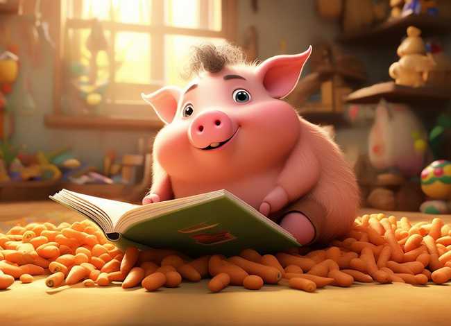 小猪唏哩呼噜故事绘本 - 《小猪唏哩呼噜》绘本故事