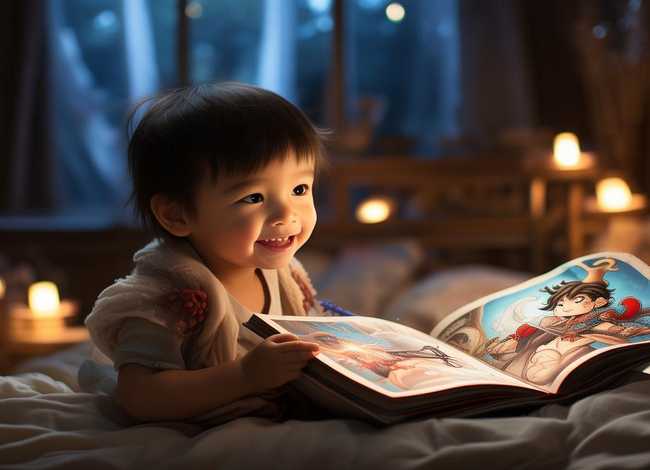 儿童哪吒故事书睡前故事，睡前故事 哪吒