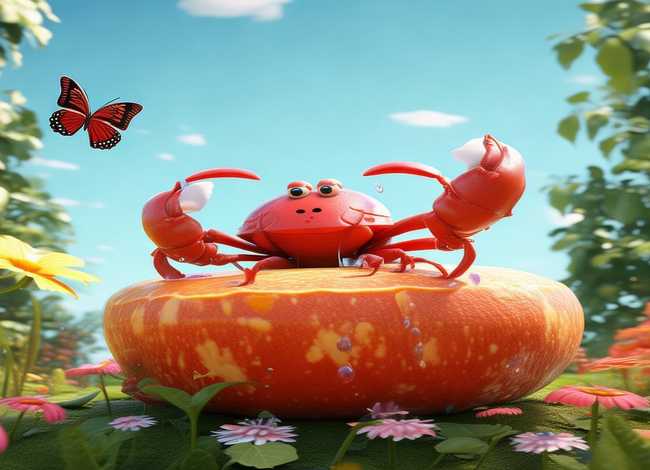 儿童故事螃蟹吃西瓜(螃蟹吃西瓜的故事) 儿童故事螃蟹吃西瓜(螃蟹吃西瓜的故事)
