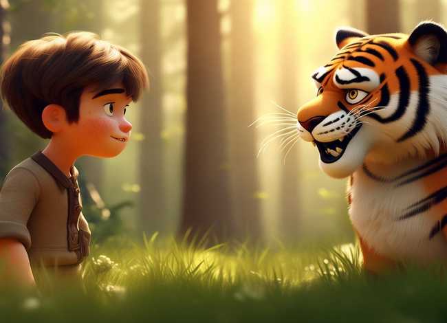 儿童故事皮打虎、皮虎精的故事