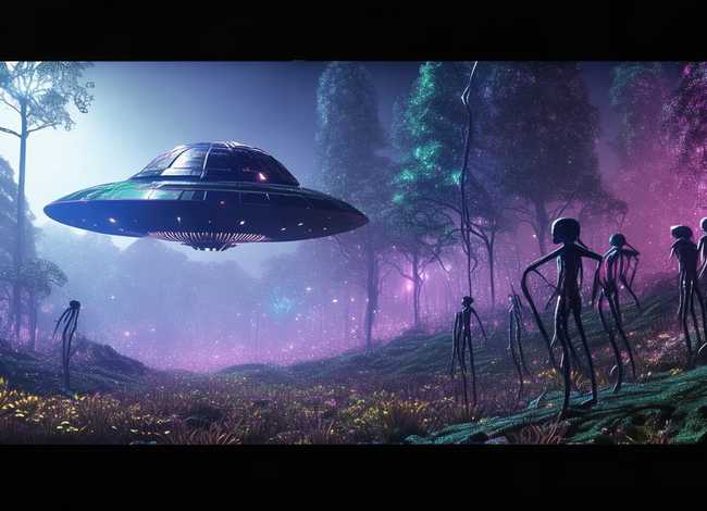 外星人和飞碟的故事、外星人和飞碟的故事后面填什么