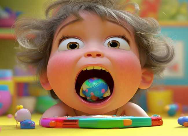 儿童故事玩具放进嘴巴的严重后果，儿童喜欢把玩具放进嘴巴