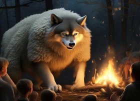 儿童睡前小故事披着羊皮的狼 睡前故事大全视频-披着羊皮的狼