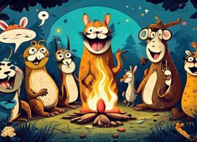 少儿动物故事 少儿动物故事100篇搞笑版